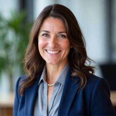Professional headshot of Eleanor Vance, Chartered Financial Planner, Director.